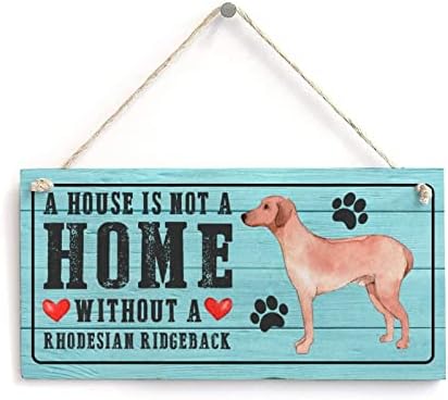 חובבי כלבים ציטוט שלט נהדר דיין בית הוא לא בית בלי כלב מצחיק עץ מצחיק שלט כלב שלט כלב לוחית כפרי בית כפרי 8x16 אינץ