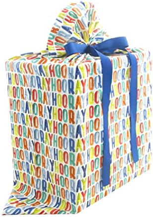 תיק מתנה מבד לשימוש חוזר לסיום הלימודים, יום האב, יום הולדת או כל אירוע