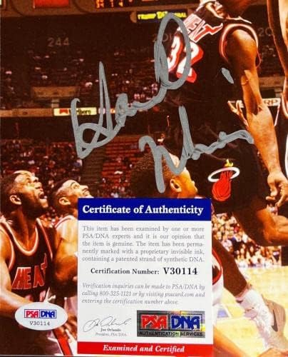 הרולד כורה NBA מיאמי היט חתום 11x14 תמונה PSA V30114 - תמונות NBA עם חתימה