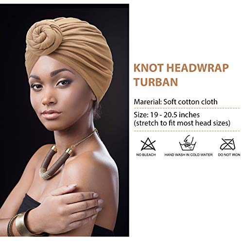 סאטן 8 חתיכות נשים אפריקאי טורבן פרח כיסוי ראש קשר מראש קשור מצנפת כפת כובע כיסוי ראש שיער אובדן לעטוף סרט עניבת עבור